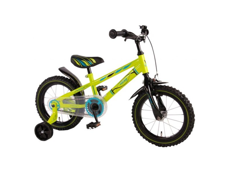 Kinderfiets 14inch - Volare Electric Green