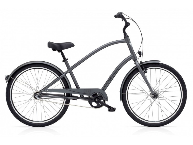 Herenfiets 26 inch - Electra Townie 3i EQ satin graphite