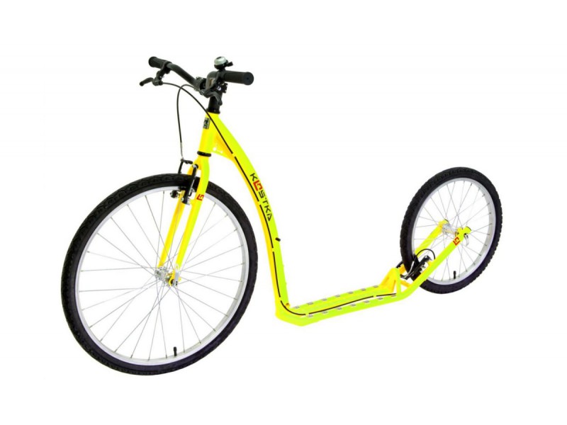 1. Kostka Footbike - Tour Fun G5 Fluorescent Yellow