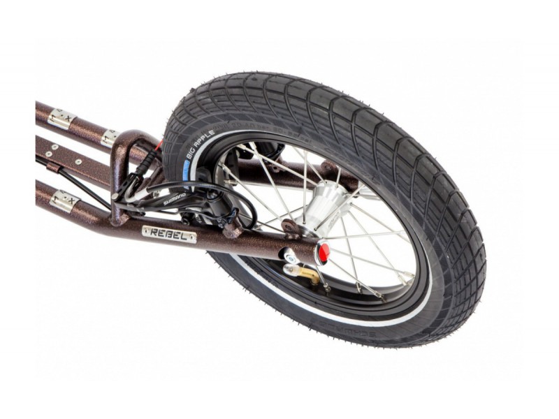 3. Kostka Footbike - Rebel MAX Fold G5 Antic Copper