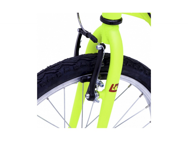 4. Kostka Footbike - Hill Fun G5 Fluorescent Yellow