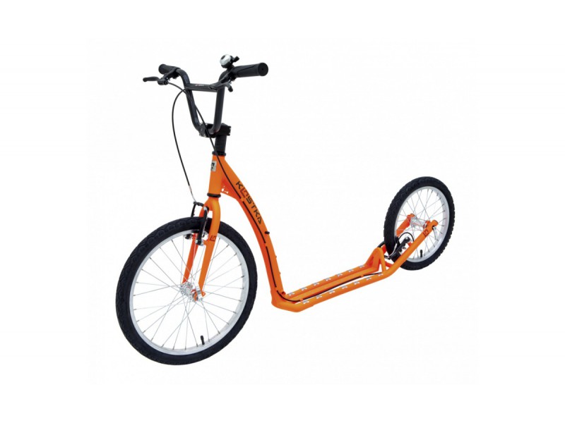 1. Kostka Footbike - Hill Fun G5 Fluorescent Orange