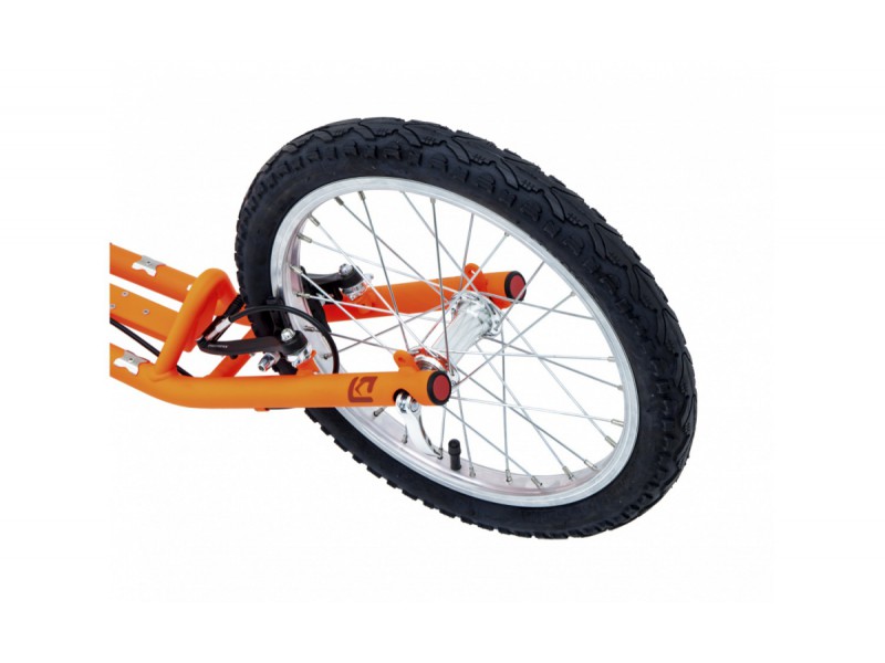 3. Kostka Footbike - Hill Fun G5 Fluorescent Orange
