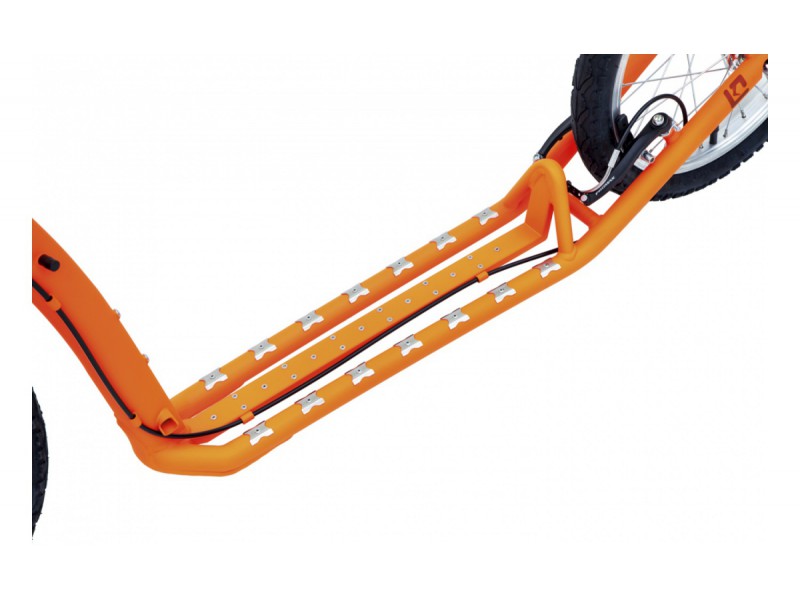 6. Kostka Footbike - Hill Fun G5 Fluorescent Orange