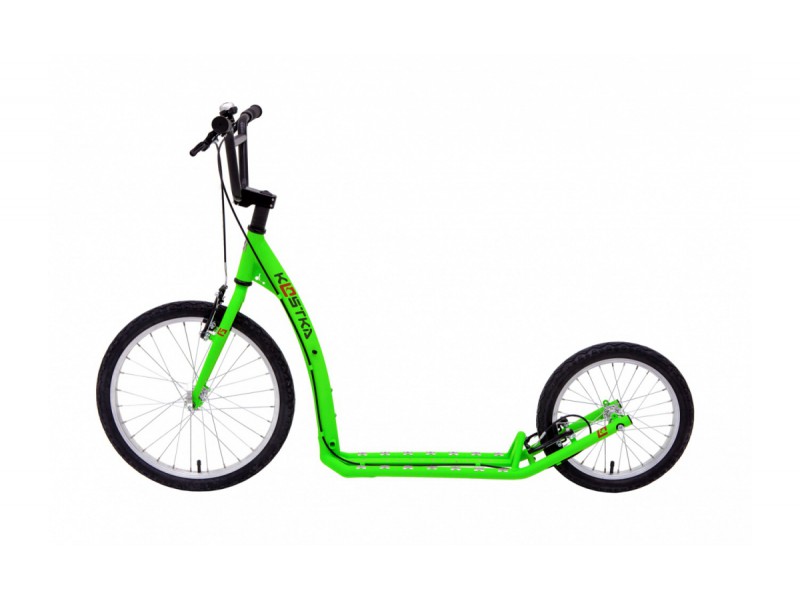 1. Kostka Footbike - Hill Fun G5 Green