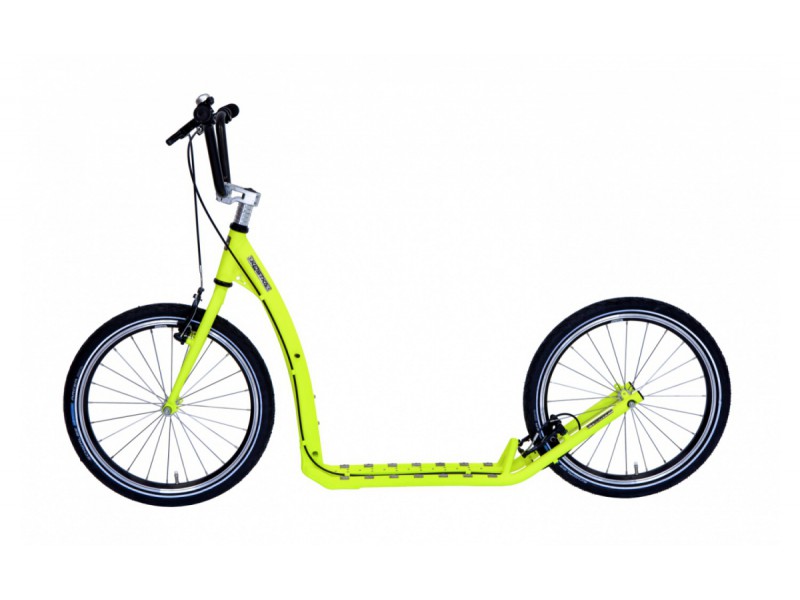 1. Kostka Footbike - Twenty MAX (G5) Neon Lemon