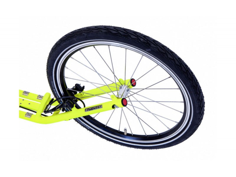 6. Kostka Footbike - Twenty MAX (G5) Neon Lemon