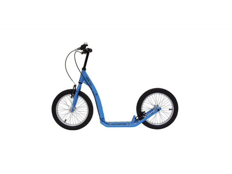 1. Kostka Footbike - Street Kid Mini Neon Blue