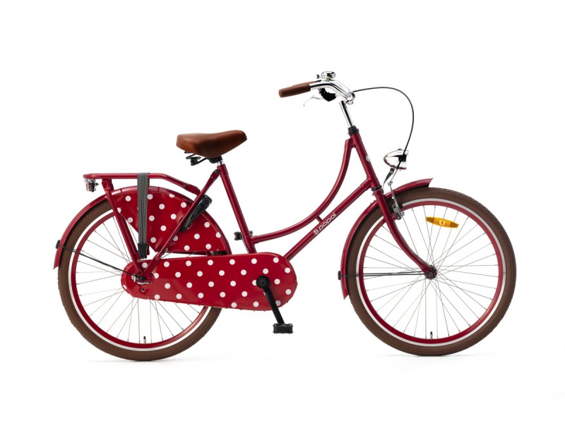 Popal - Omafiets N3 24 inch Rood