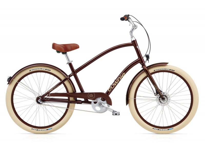 Herenfiets - Electra Townie 3i EQ Balloon brown metalic