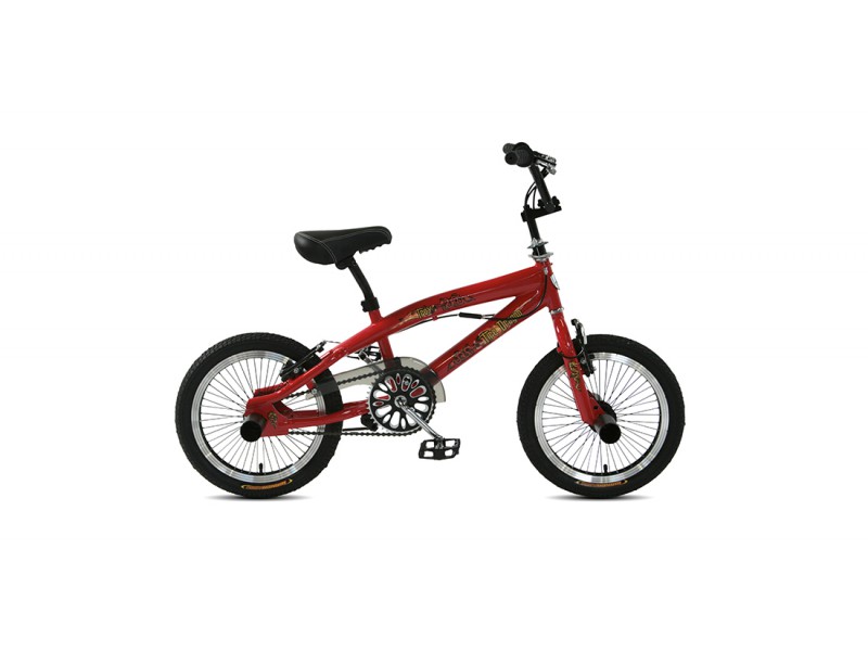 Freestyle BMX 16inch - Troy Freestyle rood