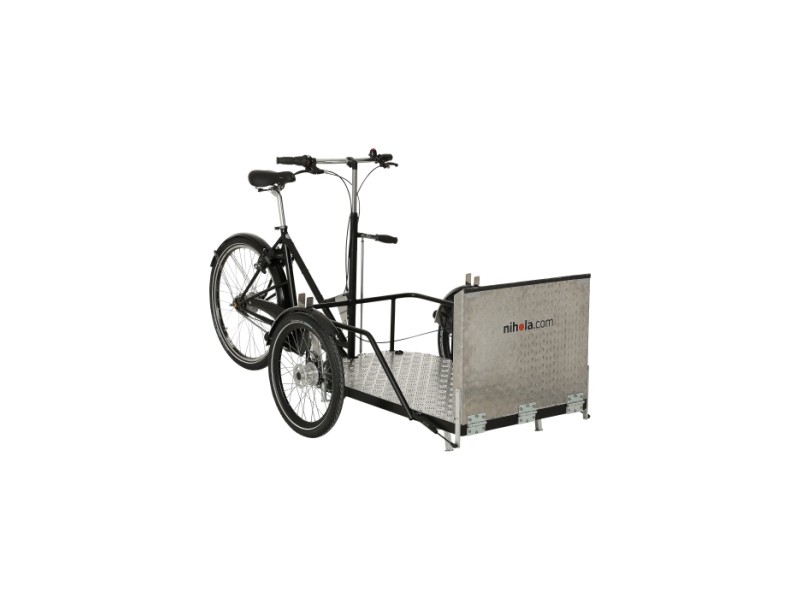7. Elektrische Bakfiets - Nihola Flex V-brake e-bike