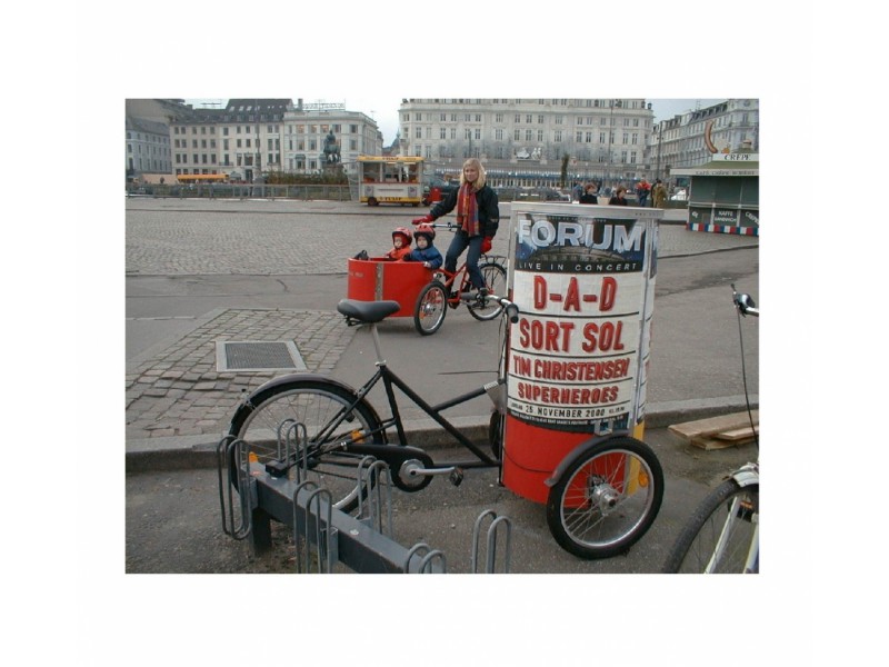 16. Elektrische Bakfiets - Nihola Posterbike V-brake e-bike