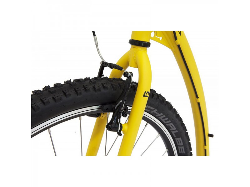 5. Kostka Footbike - Mushing geel