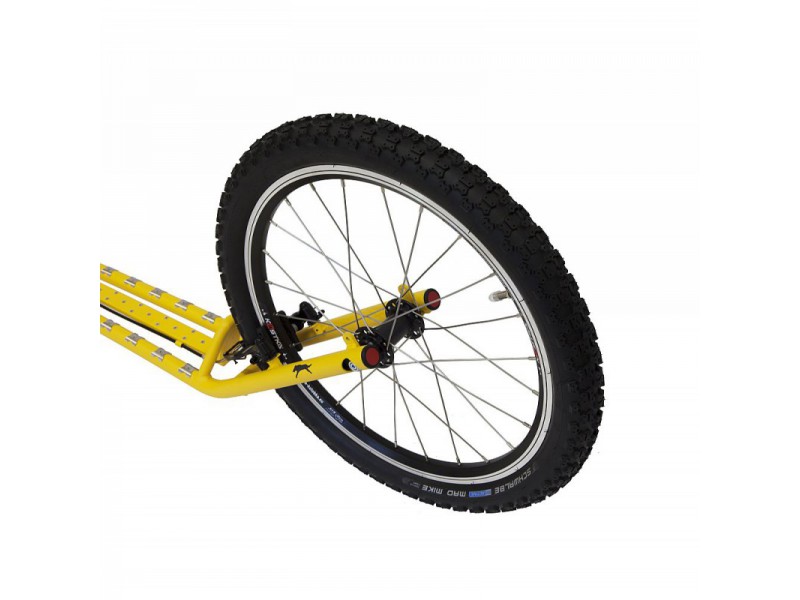 9. Kostka Footbike - Mushing geel